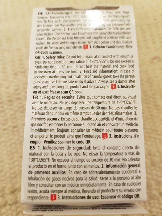 Fimo liquido transparente novo