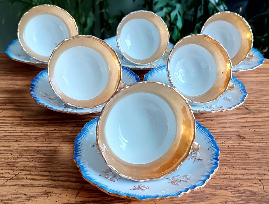 Porcelanowy serwis do herbaty – Królewska Miśnia