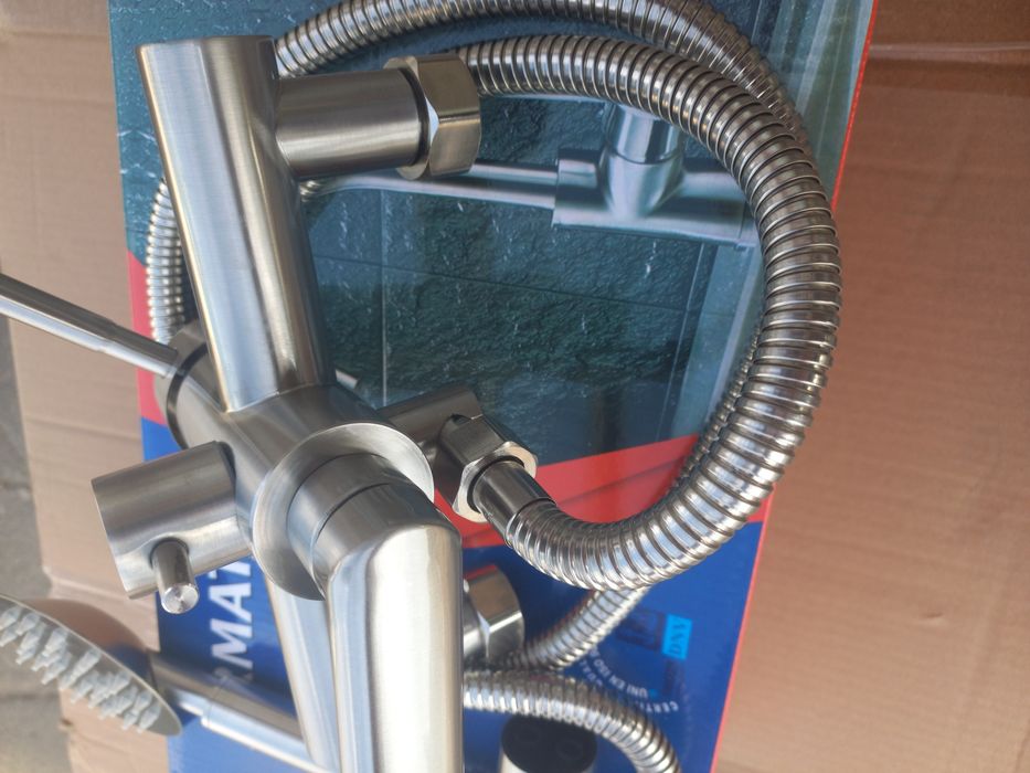 СТОП АКЦИЯ!Смеситель для ванны нержавейка ARMATA SUS-006 (Euro)