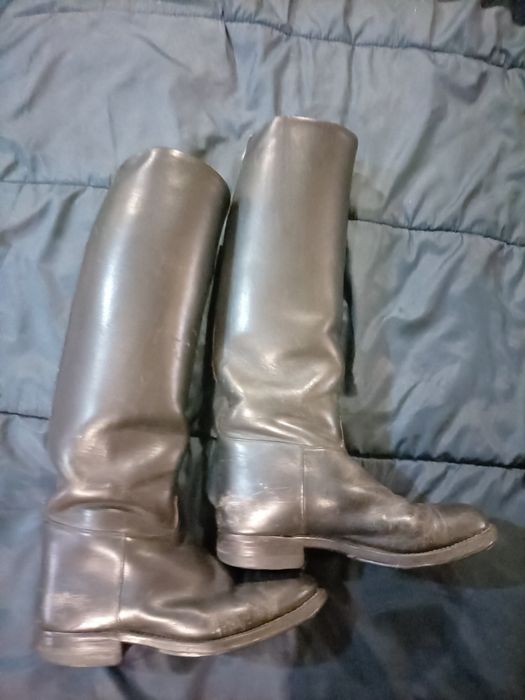 Botas montaria cavaleiro pele genuína marca sefin bom estado