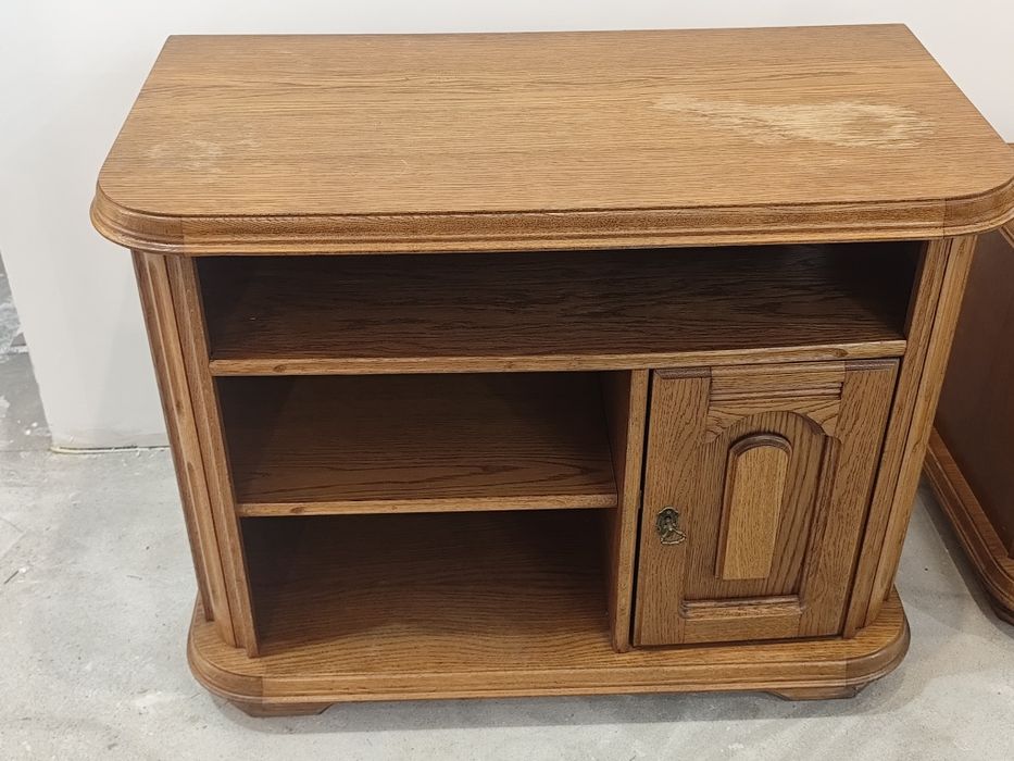 Szafka niska dębowa