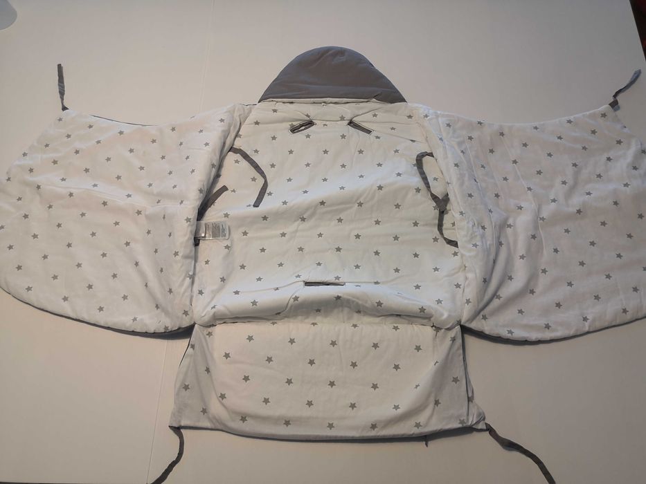 Ninho 2 em 1 transformável para Bebé cinzento Vertbaudet