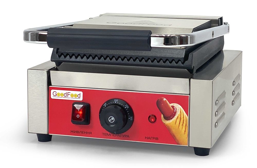Гриль контактний ECG10 Panini RED