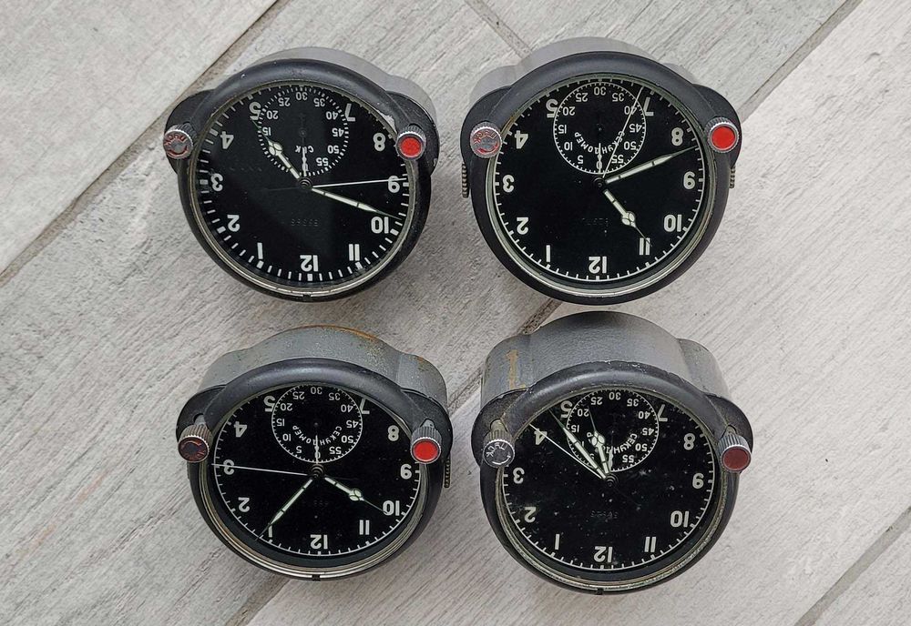 Авиационные часы 123 ЧС , 60 ЧП СССР с пломбами