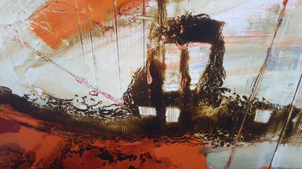 Telas em muito bom estado