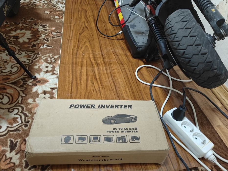 Електро самокат + інвертор .