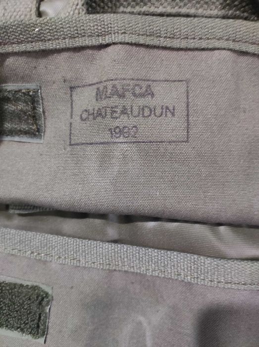 Plecak vintage kostka armia francuska Mafca Chateaudun 1982