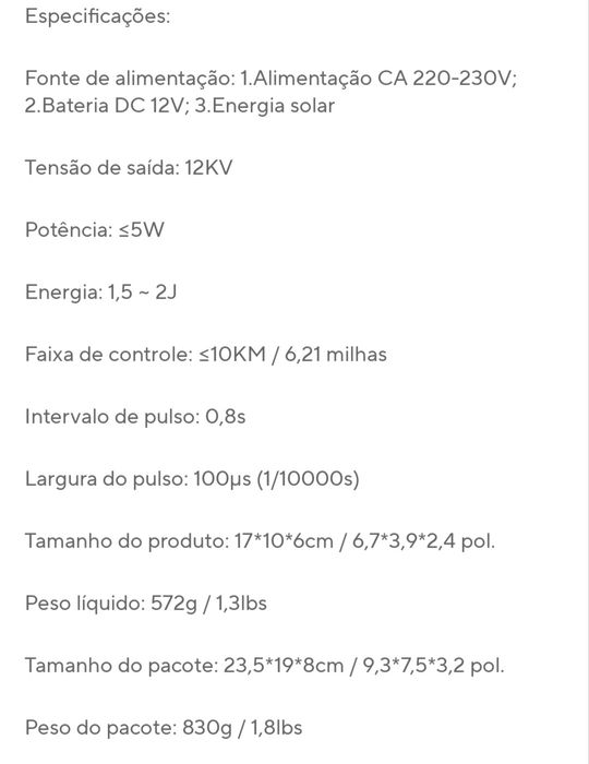 Eléctrificador de cerca