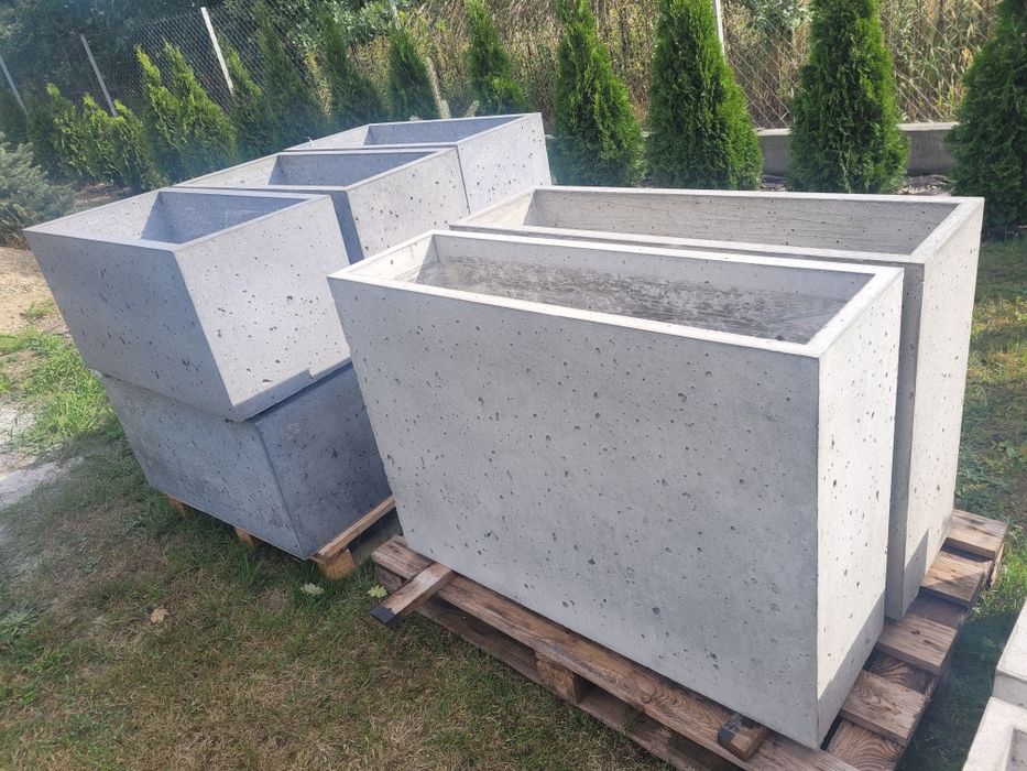 Donica betonowa 100x70x30 Donica tarasowa