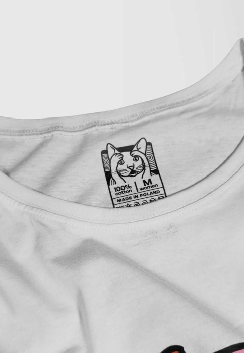 Koszulka T-shirt piesek corgi - M - damska - NOWA