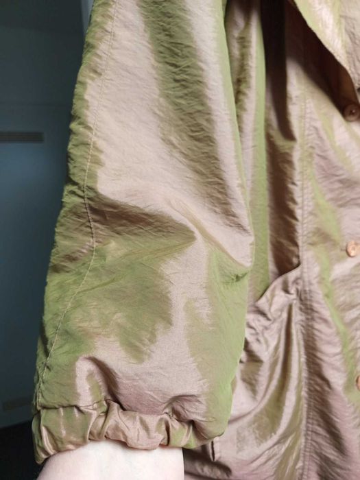 Куртка-ветровка золотистого цвета большой размер 8XL или наш 66 68 70