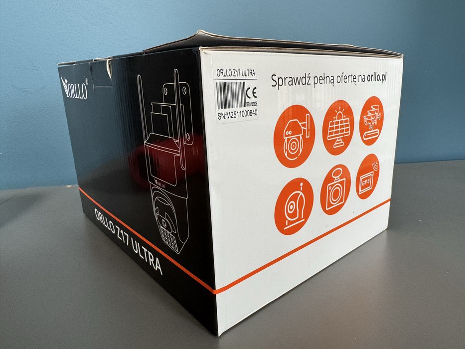 nowa kamera ORLLO Z17 ULTRA + karta pamięci 64 GB