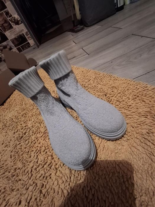 Buciki slarpetkowe nowe