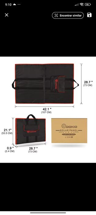 Painel solar de 100W/TOP