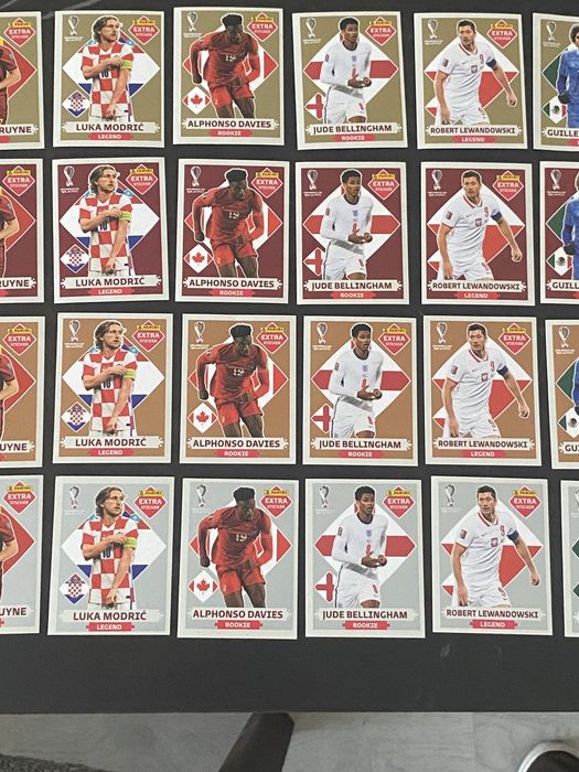 Coleção Extra Stickers completa