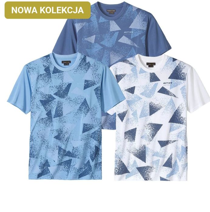Zestaw 3 nowych koszulek