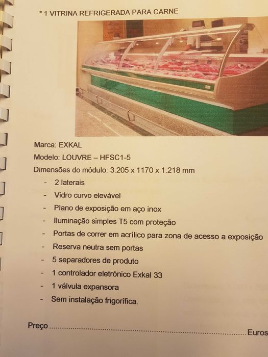 equipamento de supermercado
