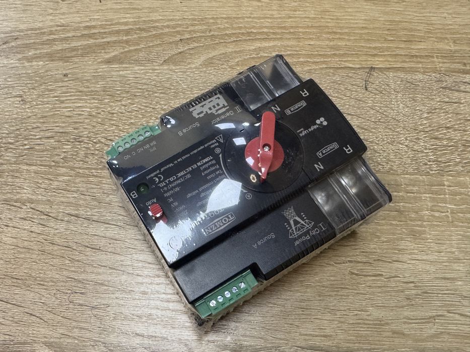 Автомат вводу резервного живлення 125А 2P TOMZN ATS/АВР (TOQ7-125/2)