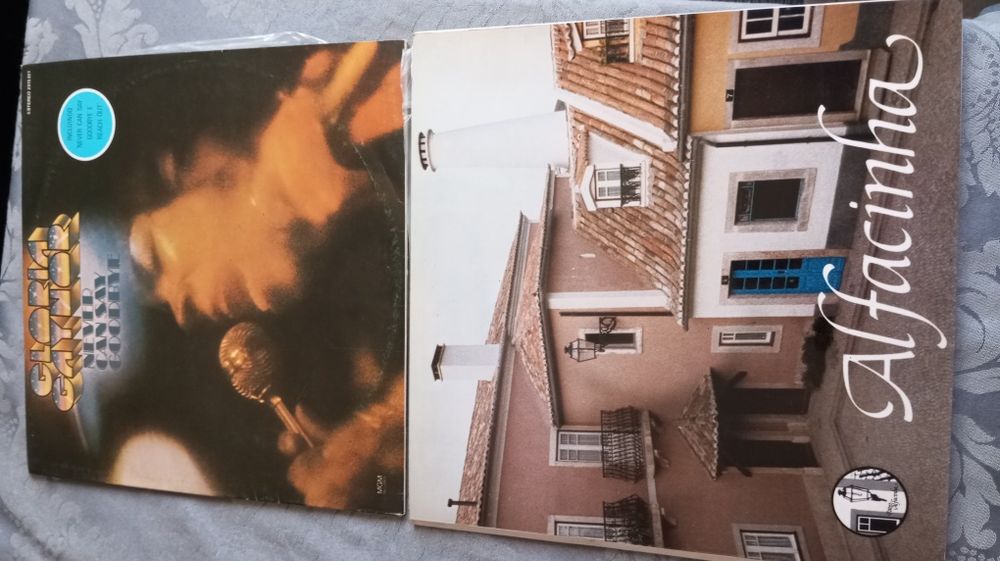 Discos de vinil antigos