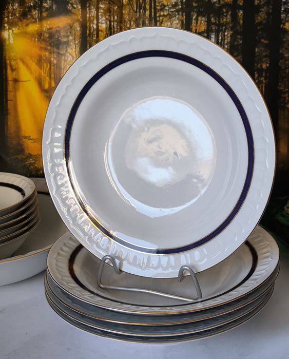 Serwis obiadowy Bogucice piękna stara porcelana