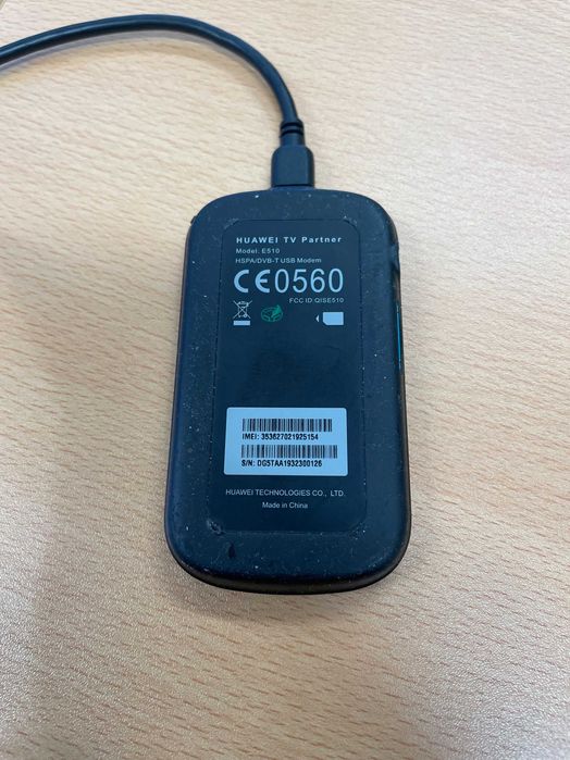 Huawei TV Partner Model E510 HSDPA/DVB-T USB Modem64750940964099121