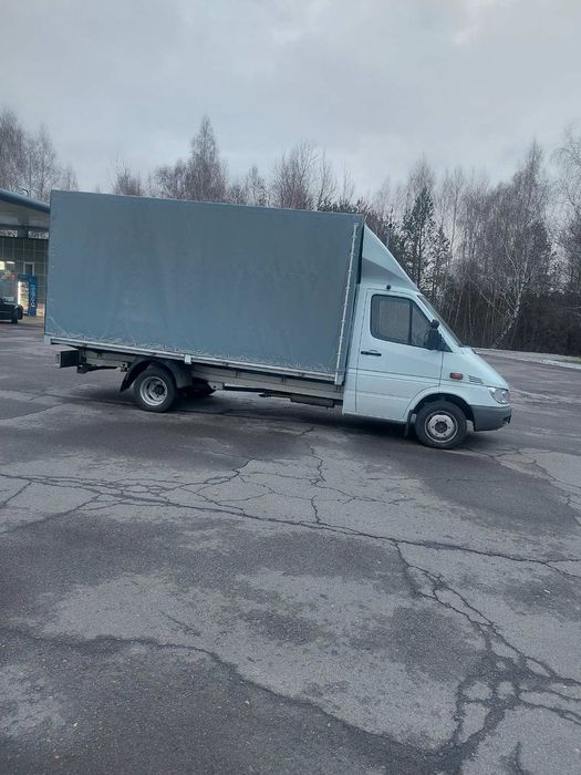 Мерседес спрінтер 416 sprinter двохкатковий  тентований