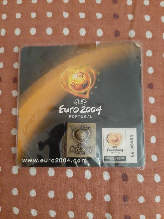 Pin Oficial do Euro 2004 - Novo -