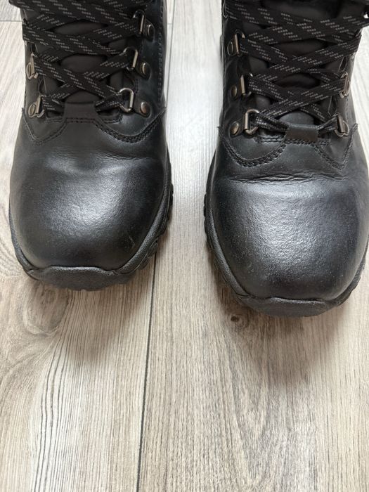 Skórzane trekkingowe buty za kostkę