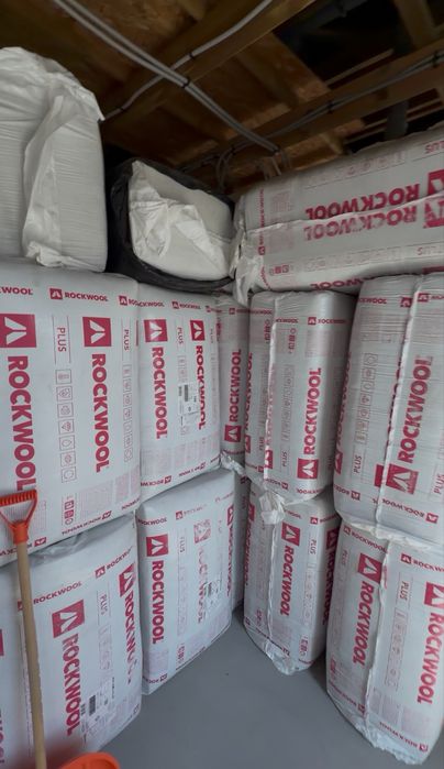 Wełna w płytach Rockwool Rockmin Plus 12 cm - od reki!