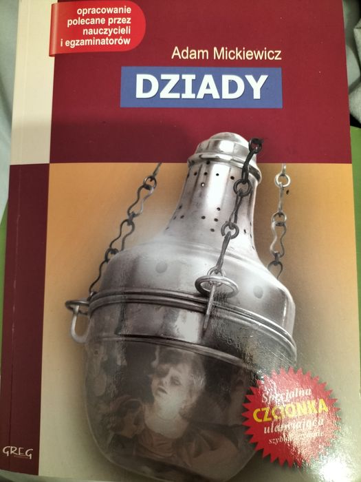 Książki lektura Dziady Mickiewicz
