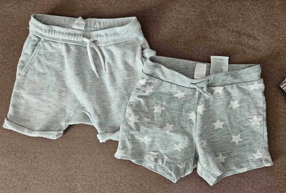 Krótkie spodenki rozm. 80/ 86, Reserved, H&M, Pepco