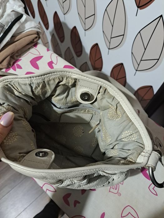 Torebka Fossil skóra naturalna