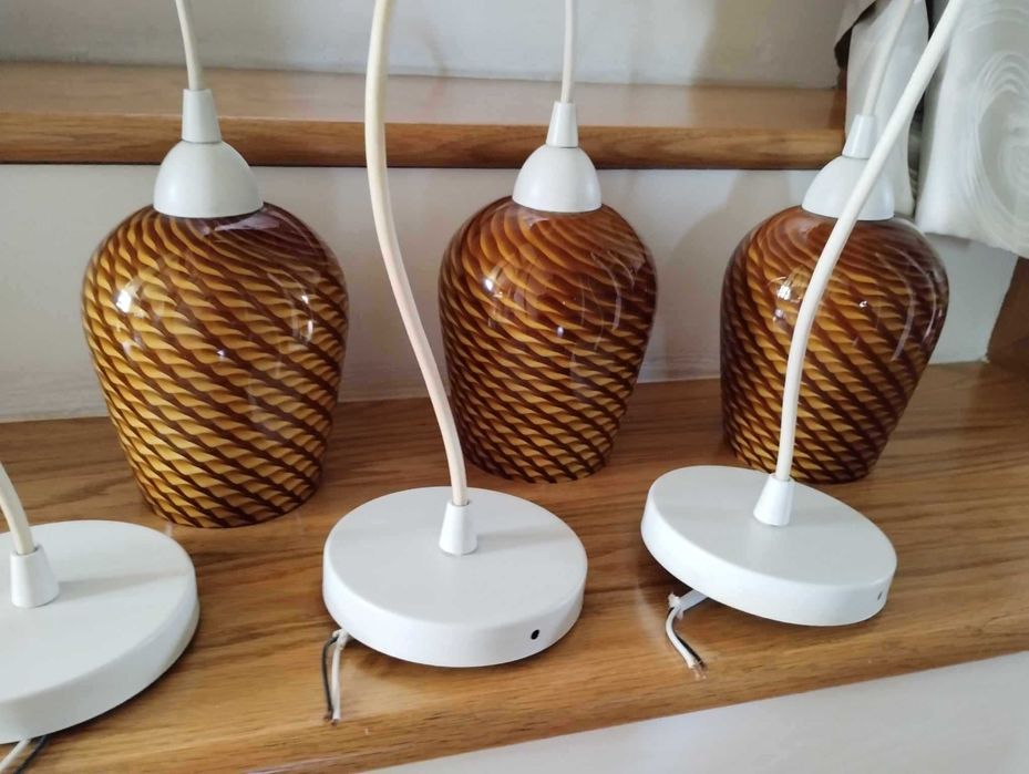 Lampki wiszące do kuchni 3x