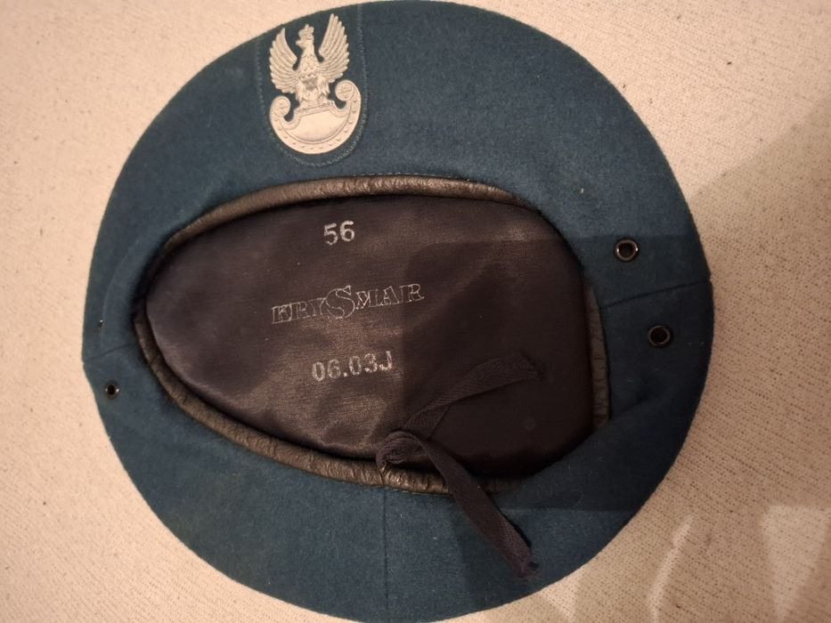 Beret WP Zielony Wojsk Lądowych MON rozmiar 56.