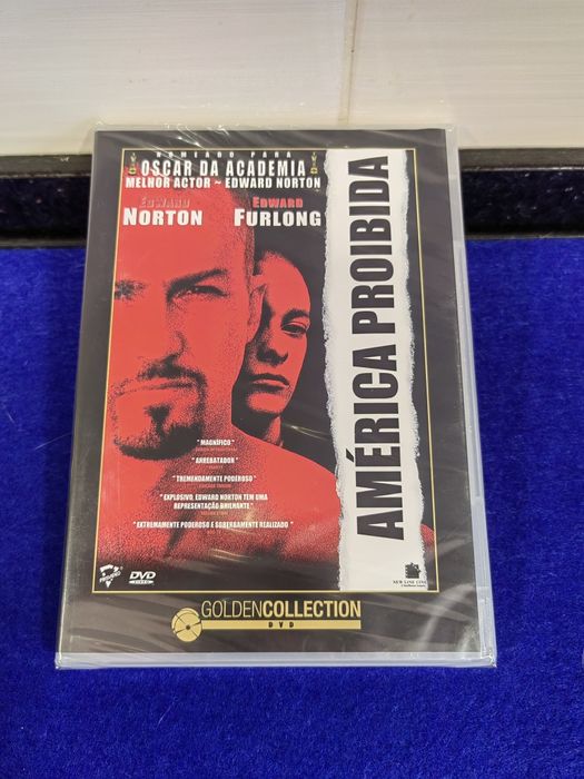 Filme DVD "América Proibida" com Edward Norton - novo e selado