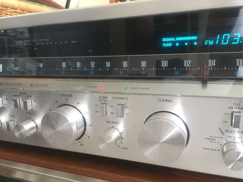 Sansui G 7700 po serwisie