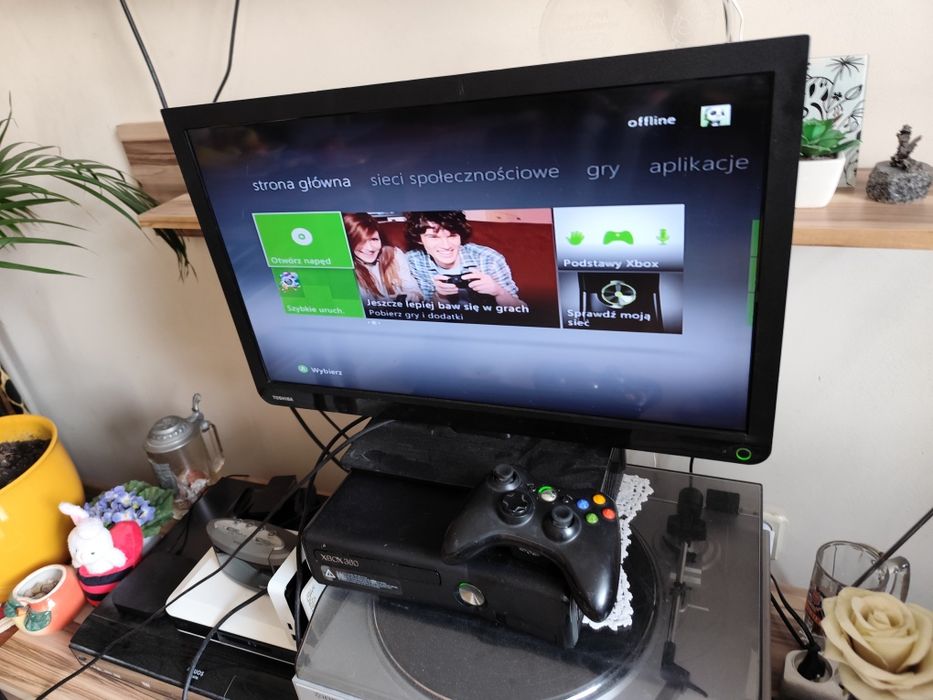 Konsola Xbox  360 Gratis Tv Toshiba