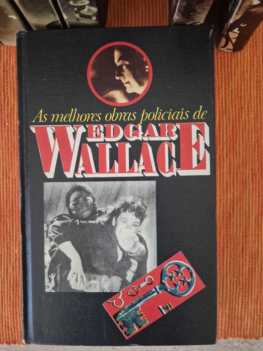 Coleção 7 Livros de "As Melhores Obras Policiais de Edgar Wallace", Novos