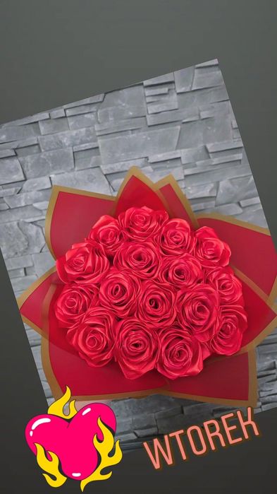 Róże wieczne,  Róże wstążka,  boxy