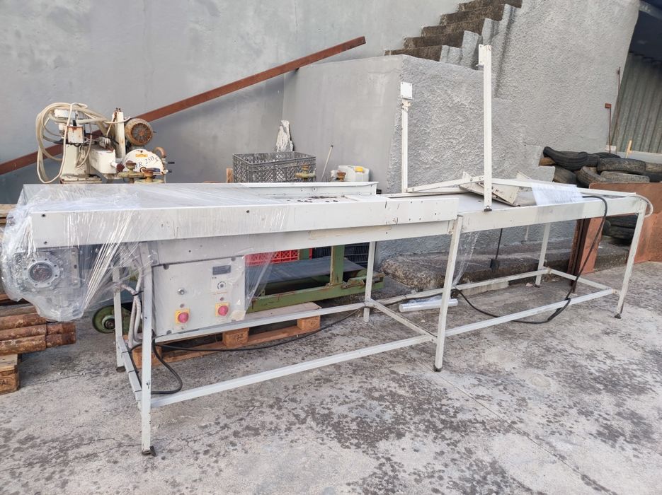 Tapete rolante  transportador em tela 70 X 6000 com aquecimento e ve