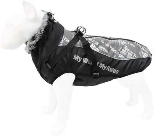 Kurtka zimowa dla psa Ciepła.zagęszczona,odblaskowa,jesienna kurtkaXXL