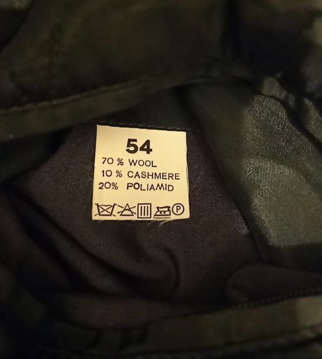 Płaszcz wełniany męski Gore-Tex rozmiar 54