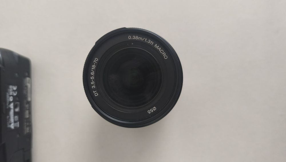 Sony A300 com acessorios