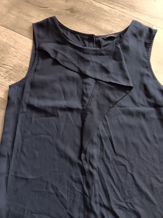 Granatowa bluzka koszula