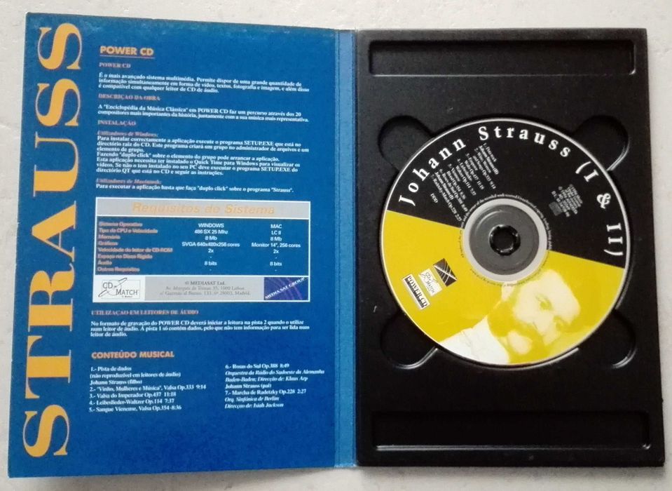 Enciclopédia Interactiva Música Clássica em CD's64750709391490123