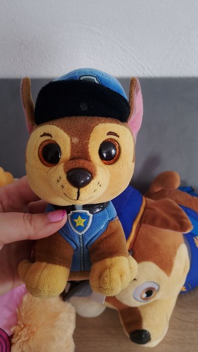 Zestaw pluszaków z serii psi patrol