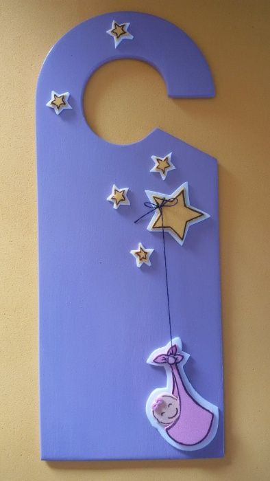 Placas decorativas para colocar nas portas