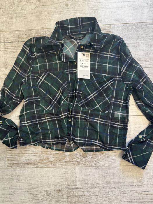Коротка прозора сорочка ZARA