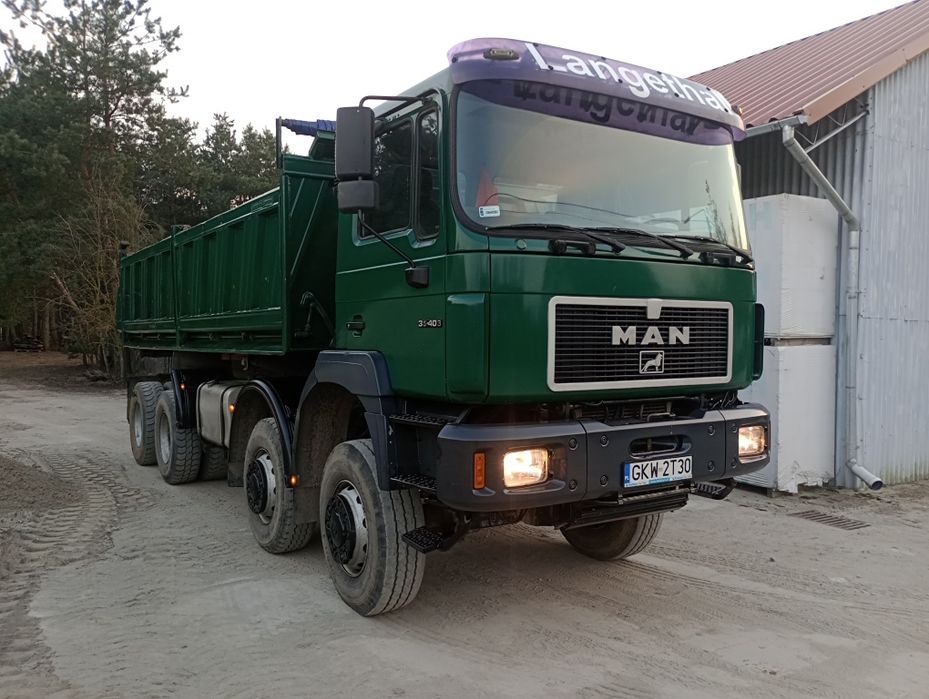 Wywrot z MAN F-2000.8x6Man LE 12-180 HDS-wywrot.