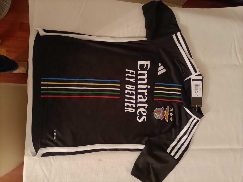 Camisola do SLBenfica alternativa/ preta